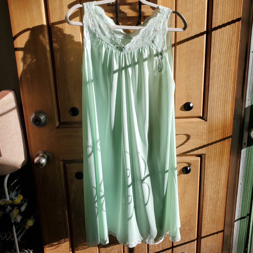 Vintage Shadowline Peignior Set - Picture 4 of 8